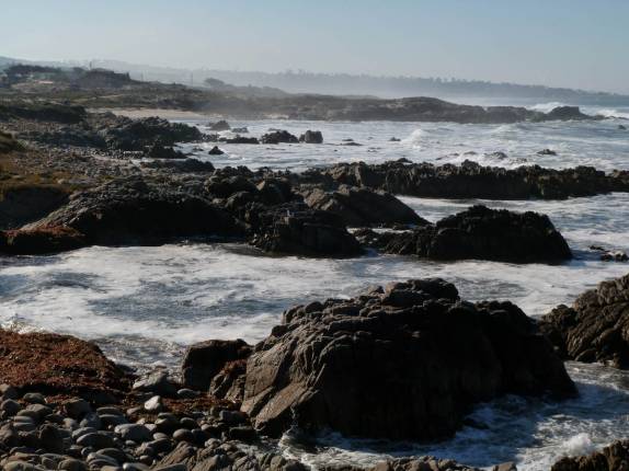 Litoral de Monterey, na Califórnia, nos Estados Unidos